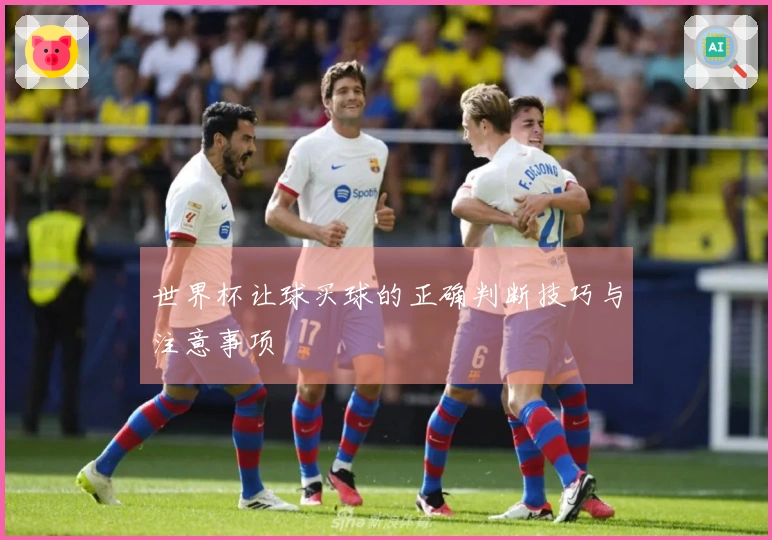 世界杯让球买球的正确判断技巧与注意事项