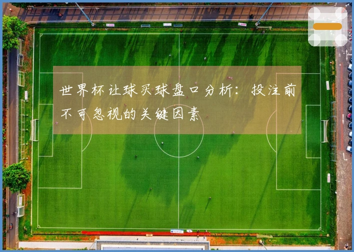 世界杯让球买球盘口分析：投注前不可忽视的关键因素